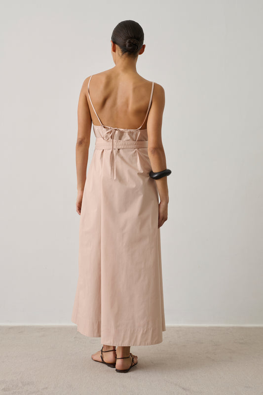 Robe Heidi - Rose Blush - Coton - Femme